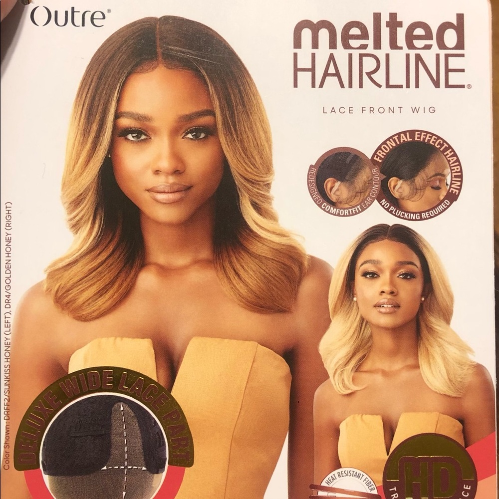 Outre Melted Hairline Collection. Toriana in color DRFF2/Cinnamon Mocha